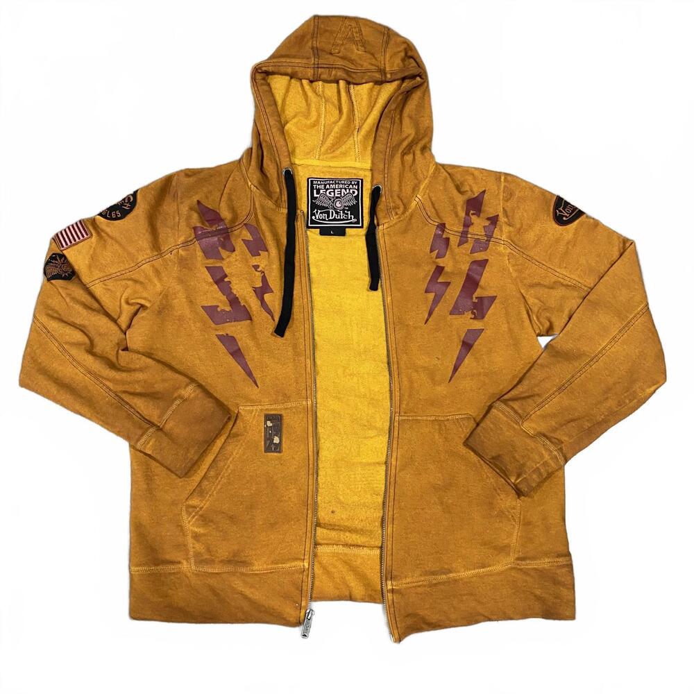 Vintage Zip Up Hoodie